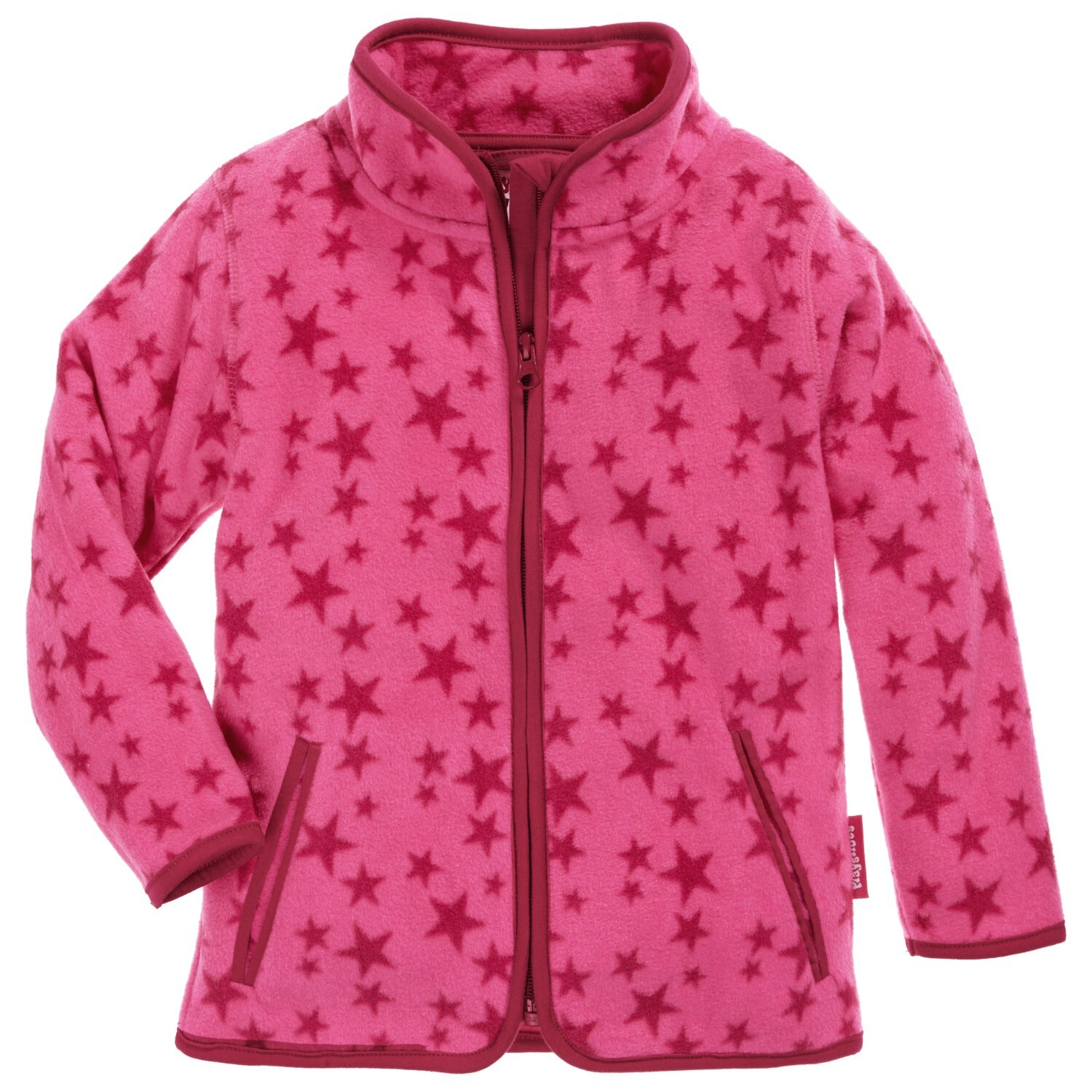 

Флисовая жилетка Playshoes Kid's Fleece Jacke Sterne, розовый