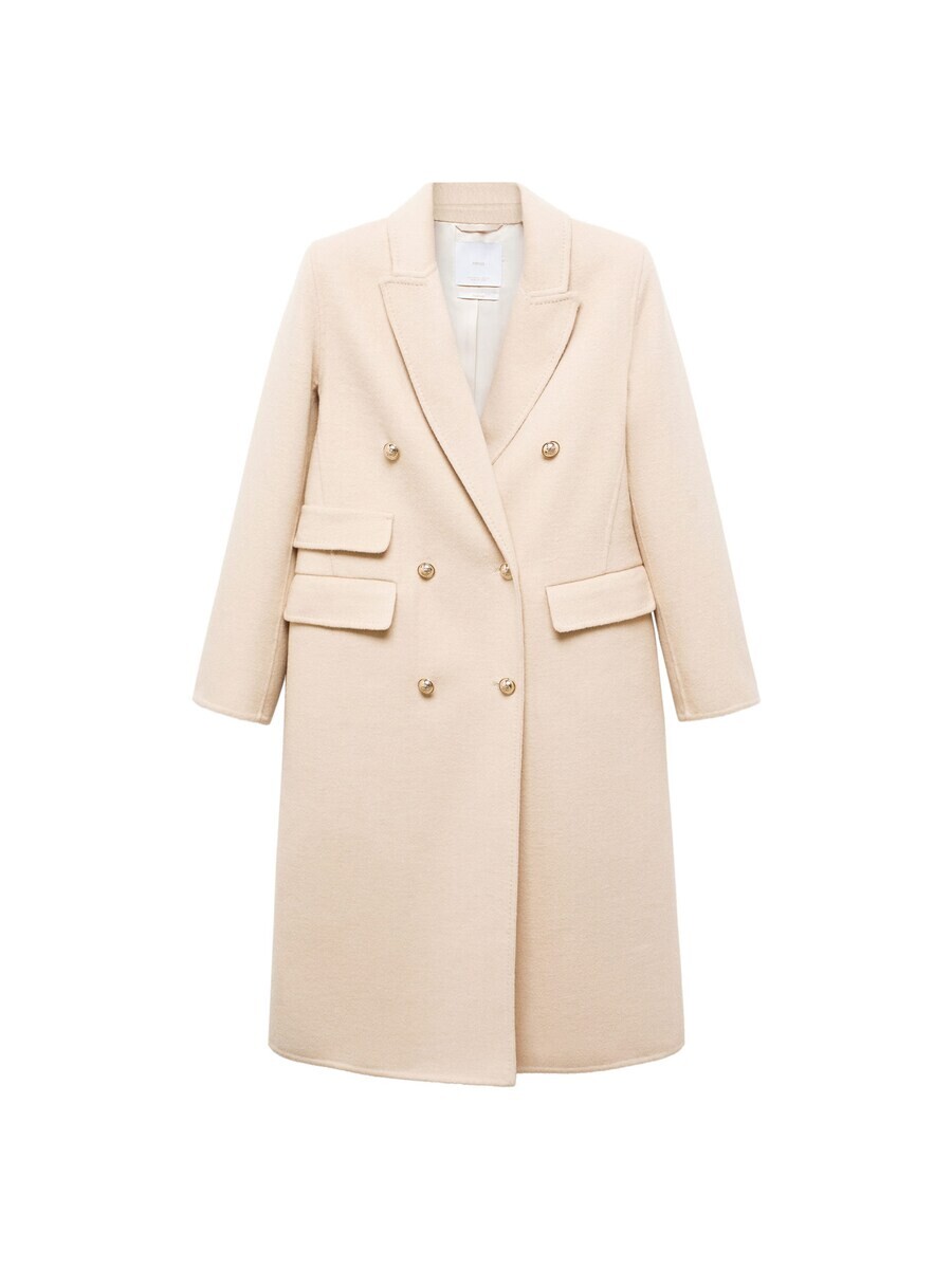 

Зимнее пальто MANGO Winter Coat, бежевый