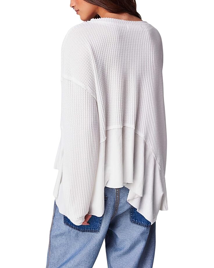 

Свитер Free People Vada Thermal, слоновая кость