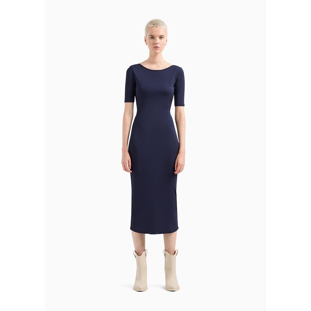 

Платье Armani Exchange 3DYAEK_YJEAZ Short Sleeve Long, синий