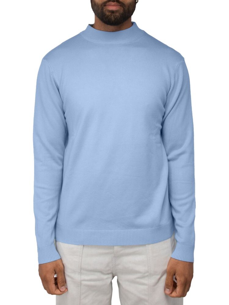 

Однотонный свитер с воротником-стойкой X Ray, цвет Pastel Blue