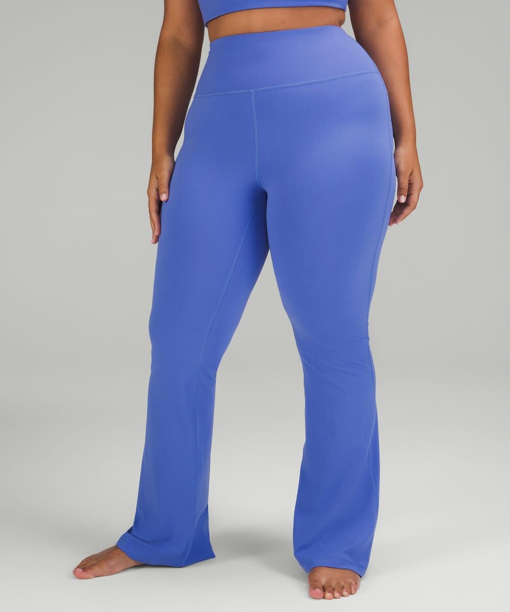 

Расклешенные брюки Groove с высокой посадкой Lululemon, индиго