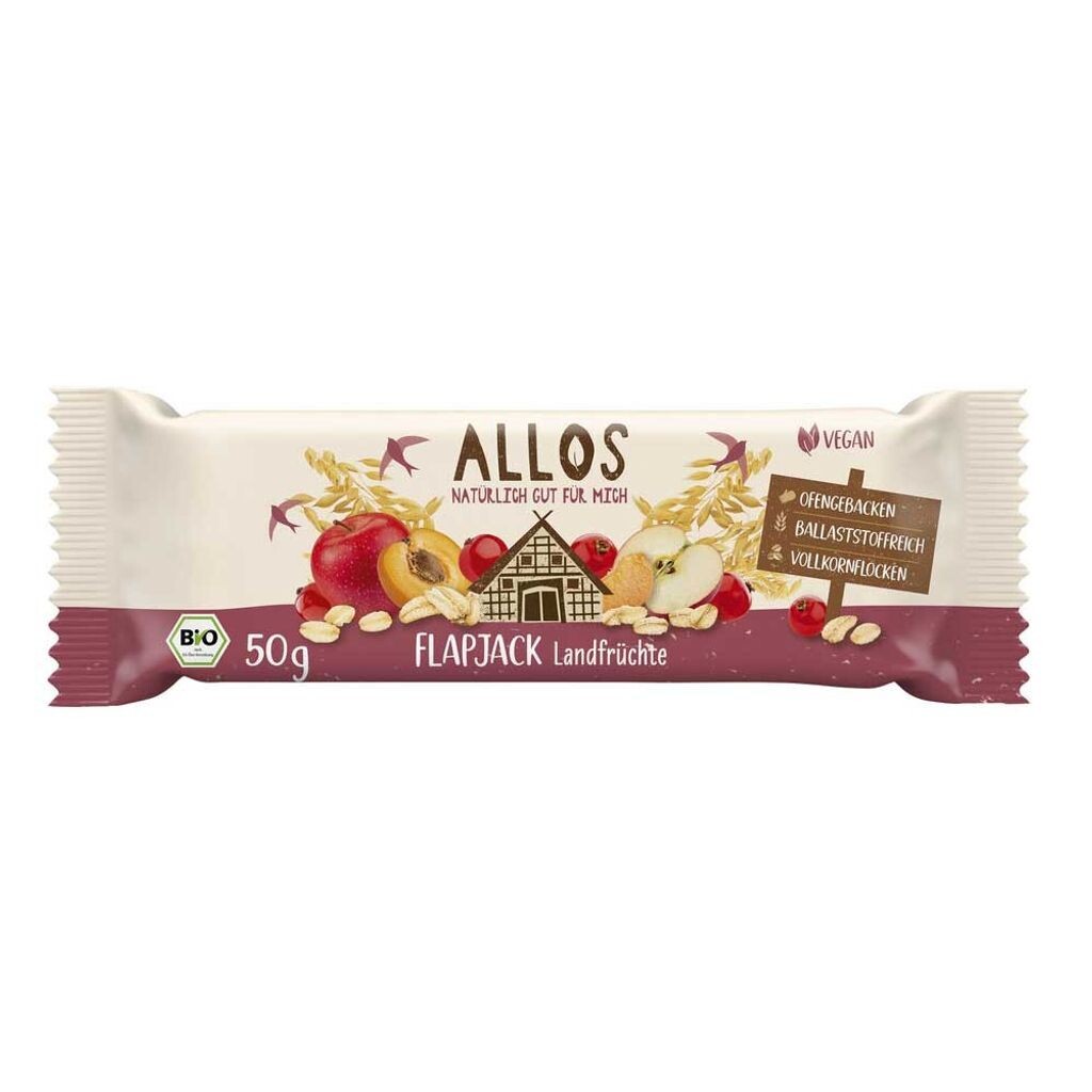 

Allos Flapjack Деревенские фрукты — 50 г