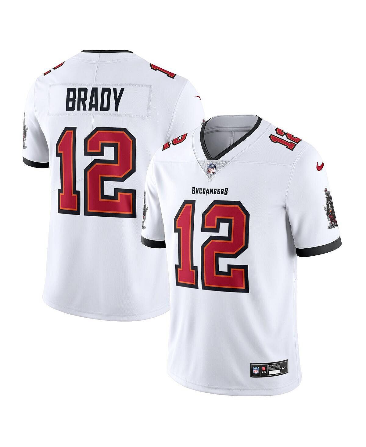 

Мужская белая майка Tom Brady Tampa Bay Buccaneers Vapor Untouchable Limited Nike