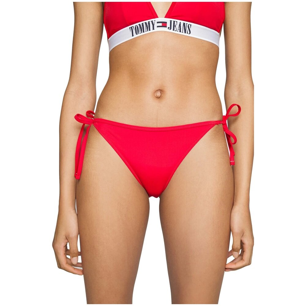 

Низ бикини Tommy Jeans UW0UW04588 Tie Side, красный