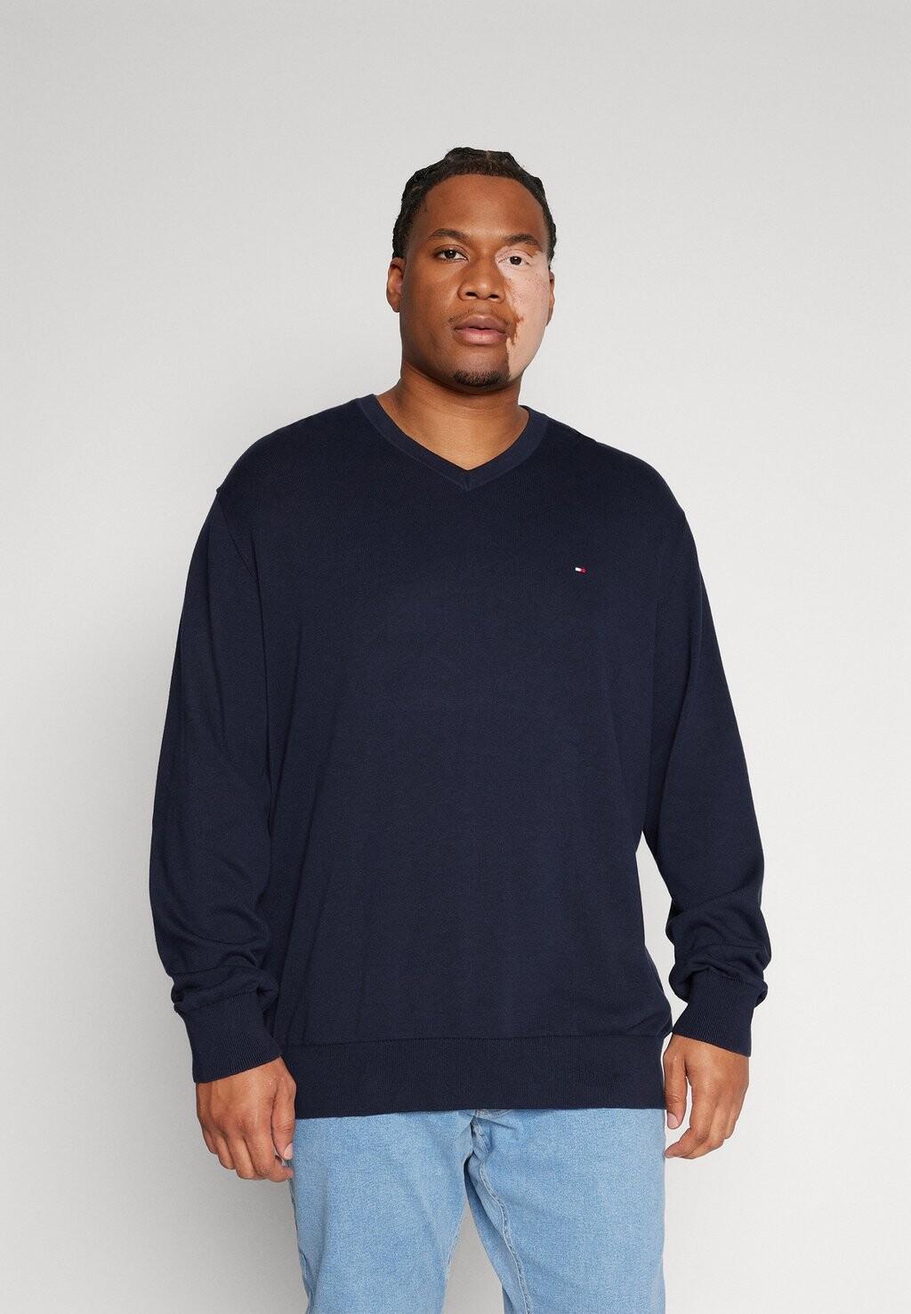 

Свитер CLASSIC V NECK Tommy Hilfiger, небо пустыни
