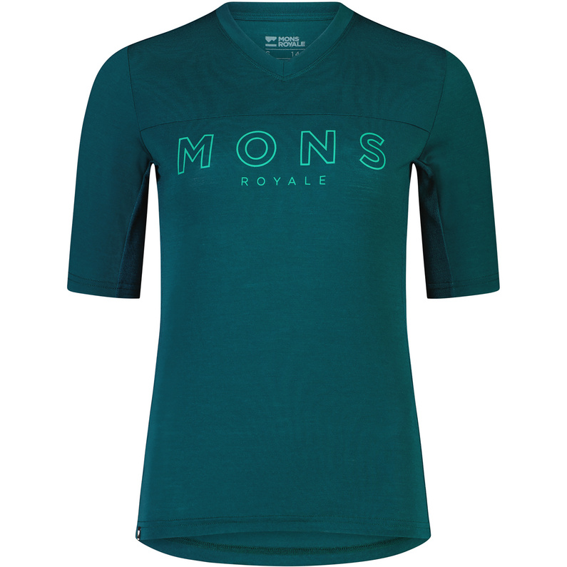 цена Женская футболка Redwood Enduro V Mons Royale, зеленый