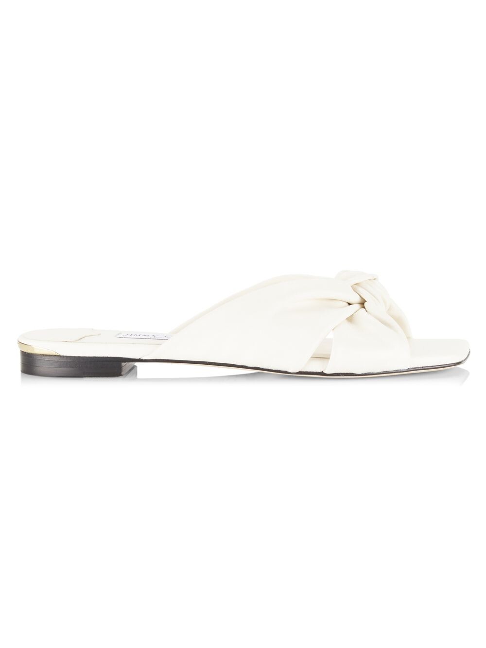 

Кожаные сандалии Avenue с узлом Jimmy Choo, белый