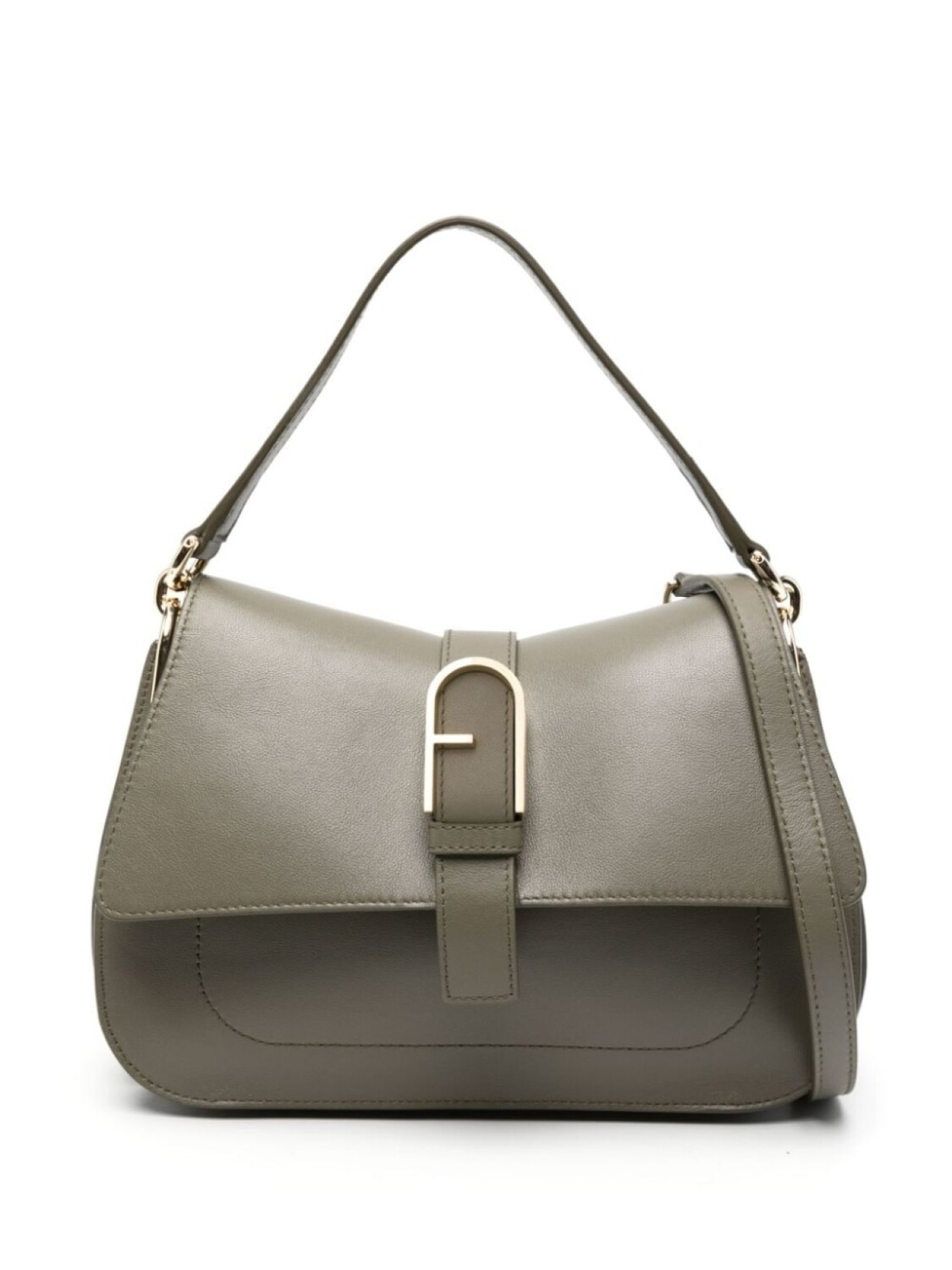 

Furla сумка-тоут с логотипом, зеленый