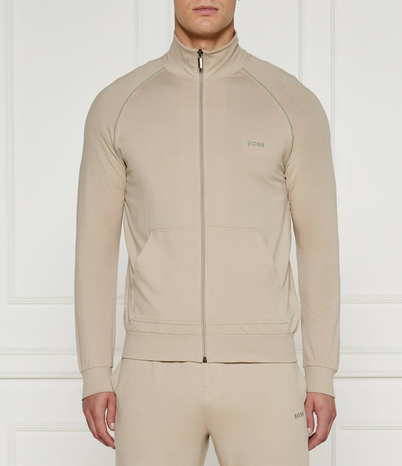 

Толстовка BOSS BLACK Regular Fit, бежевый