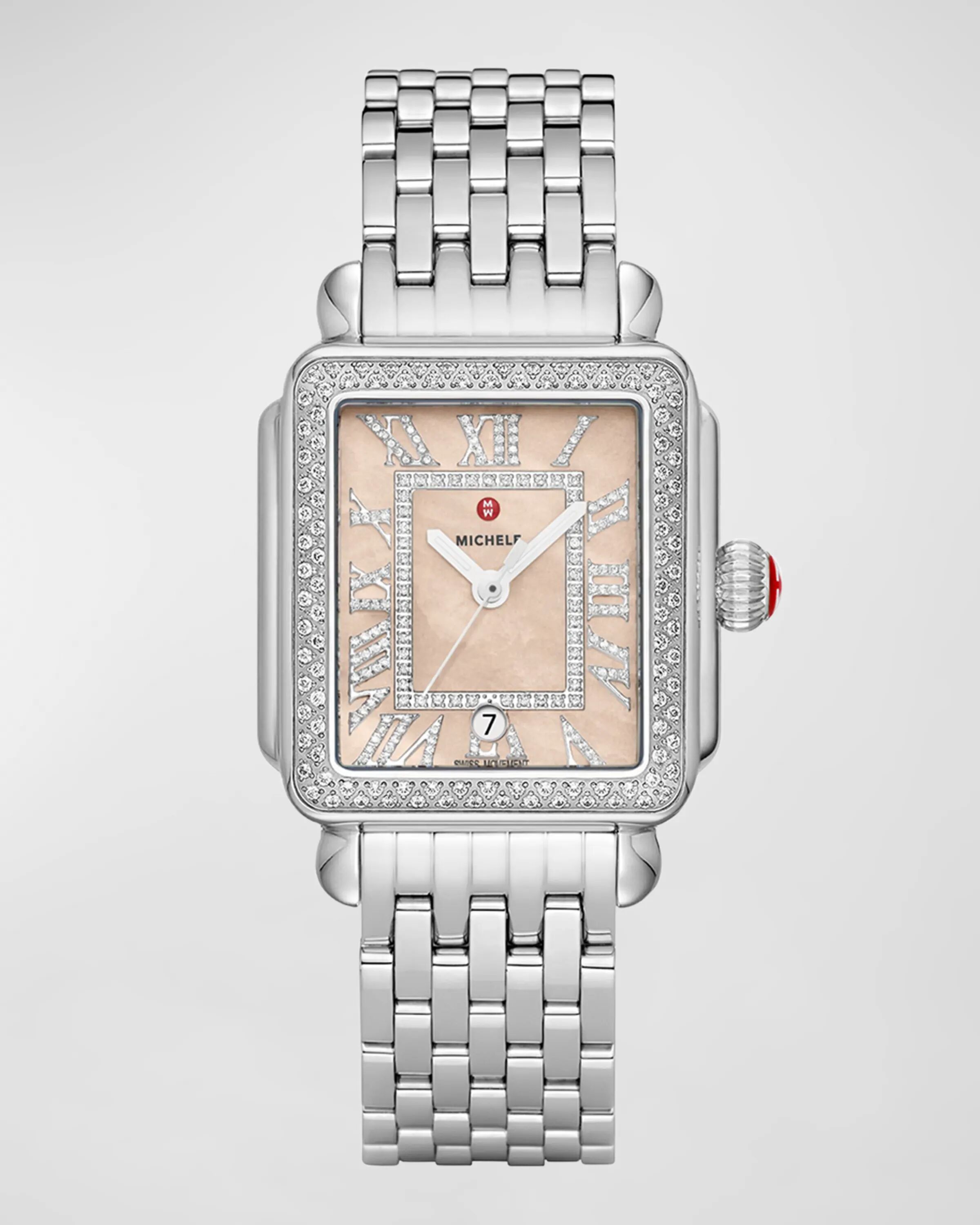 

Часы Deco Madison Diamond, Абрикос MICHELE, цвет Apricot