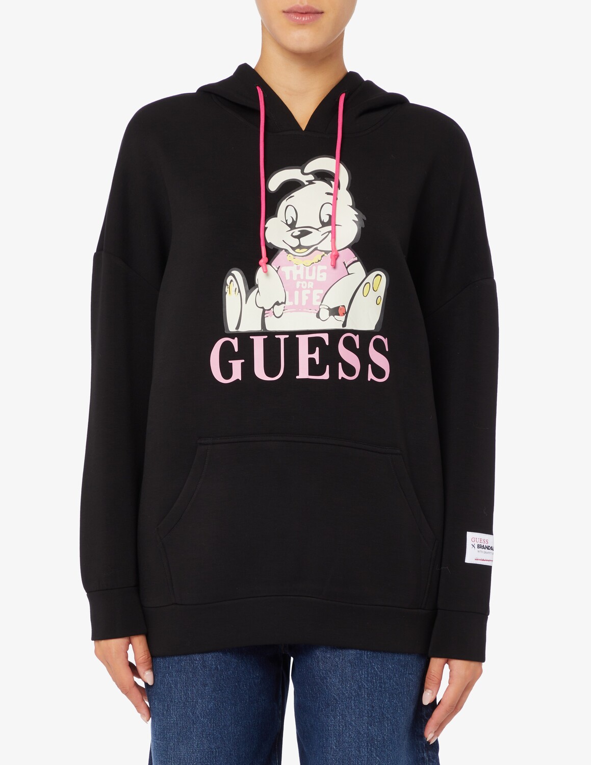

Толстовка Бэнкси Guess, черный