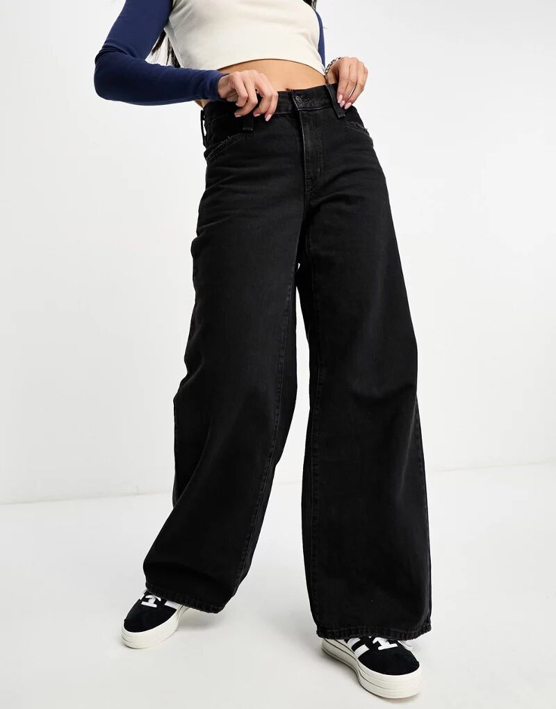 Черные широкие джинсы Levi's '94