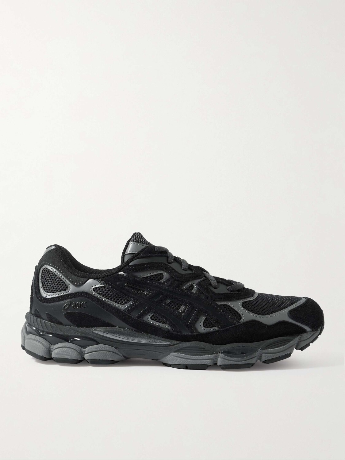 

Кроссовки GEL-NYC из сетки, замши и кожи ASICS, черный