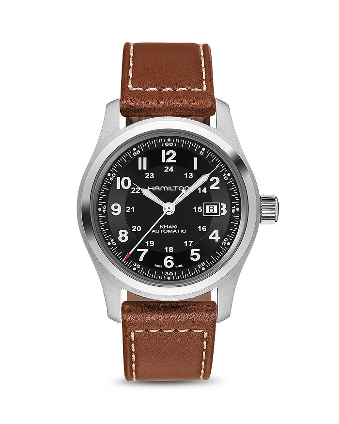 Часы Hamilton 42 мм, хаки наручные часы hamilton h32612735