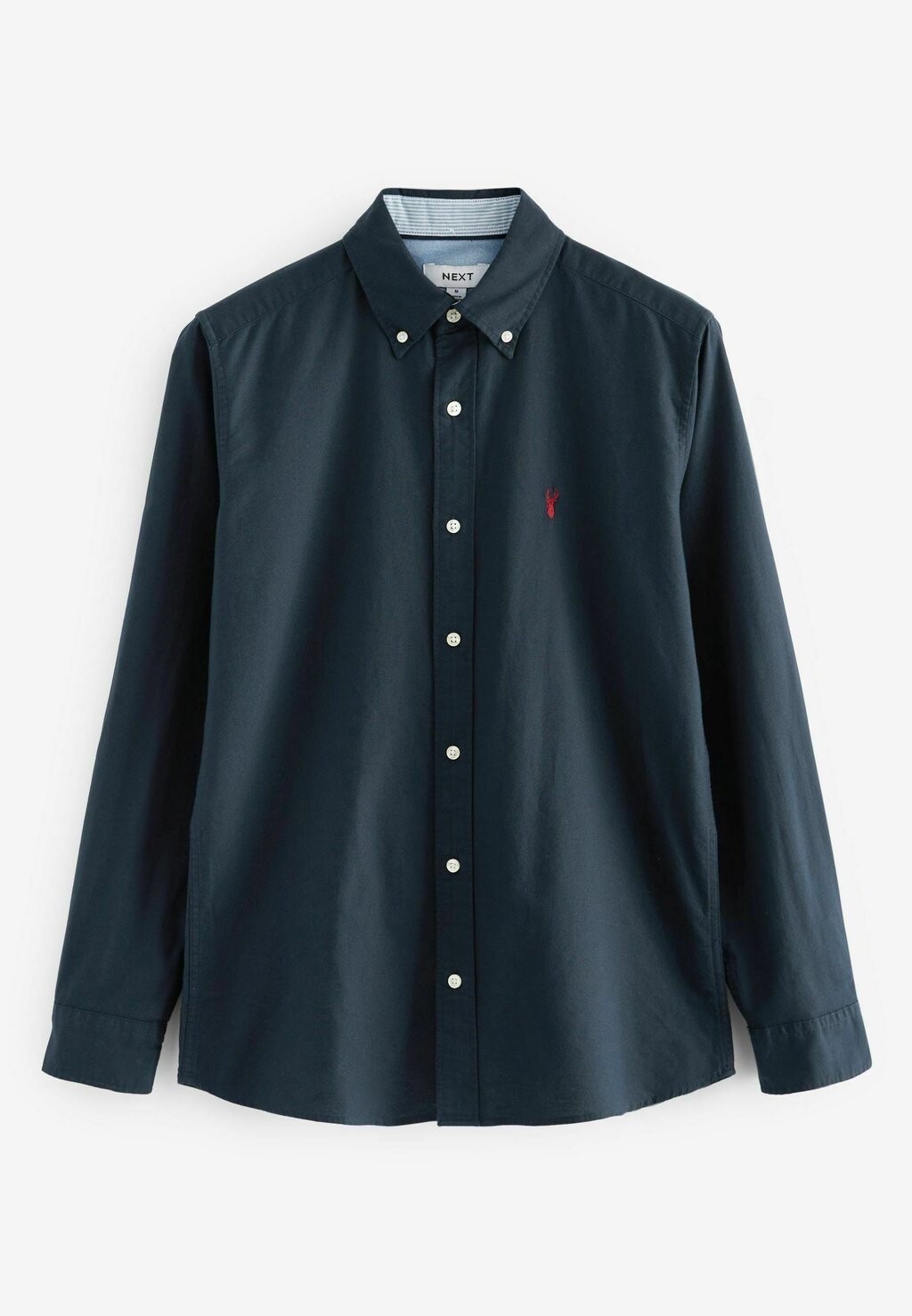 

Рубашка Oxford Slim Fit Next, темно-синяя