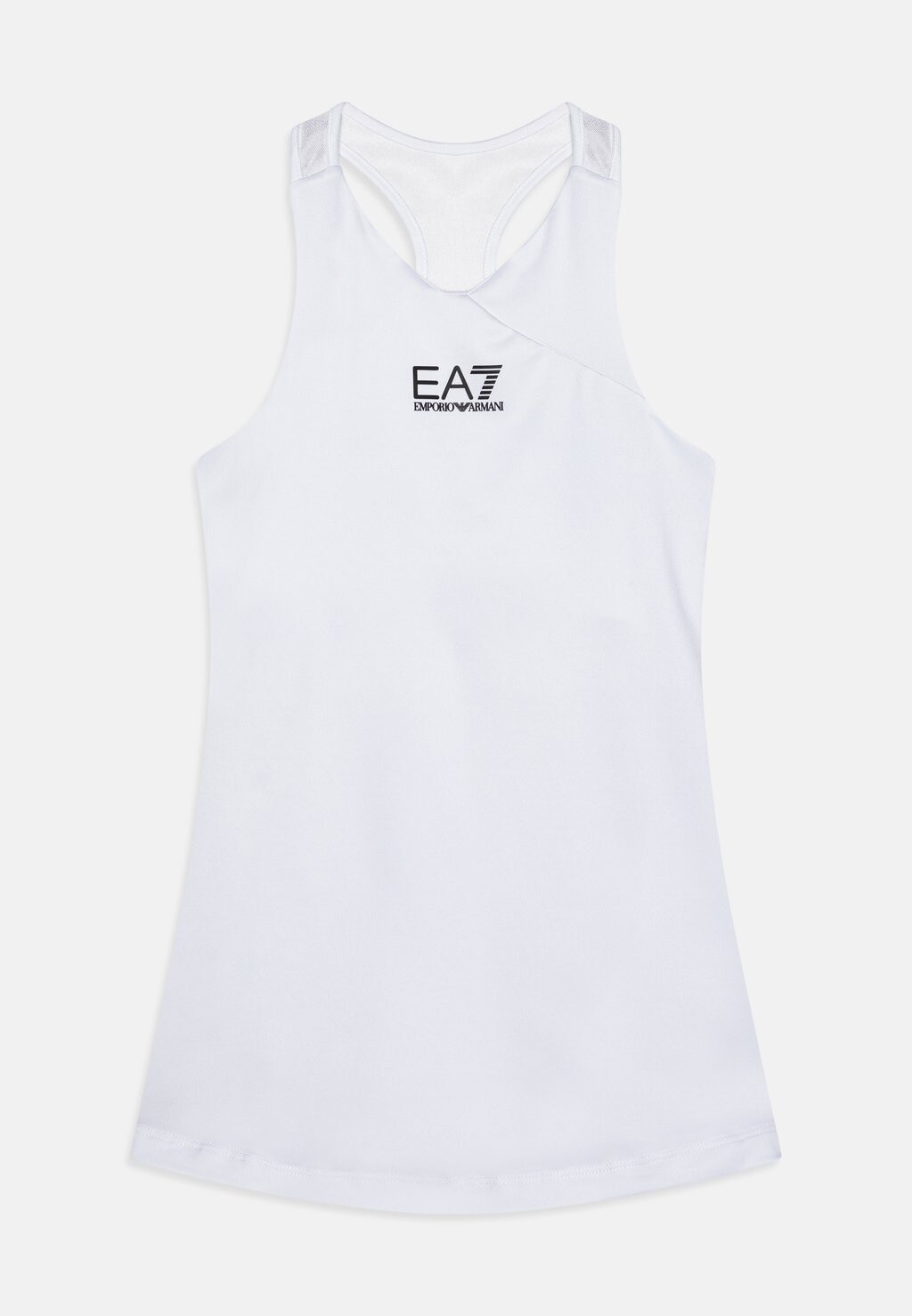 Летнее платье Dress EA7 Emporio Armani, белый летнее платье dress ea7 emporio armani белый