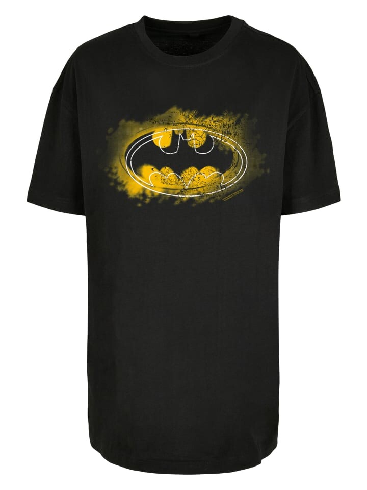 

Футболка F4NT4STIC Oversized Boyfriend Tee Batman Superheld Comic Spray Logo, черный