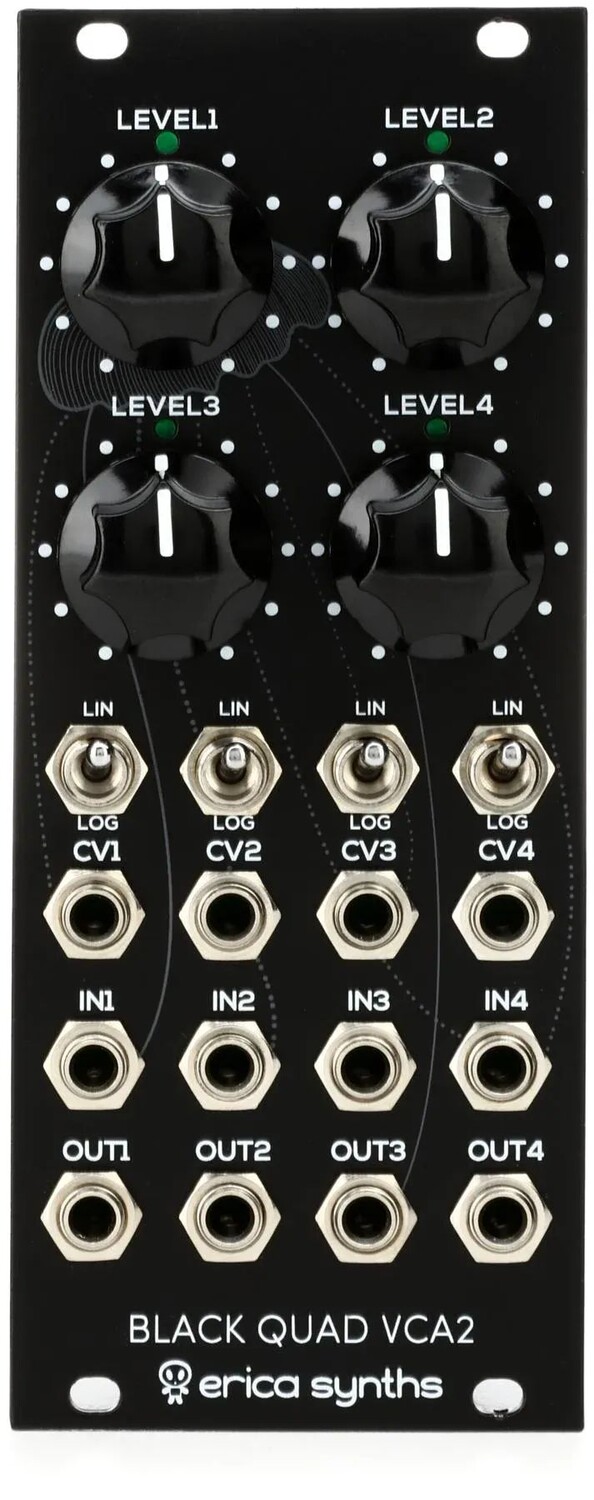 

Erica Synths Black Quad VCA 2 Модуль VCA Eurorack