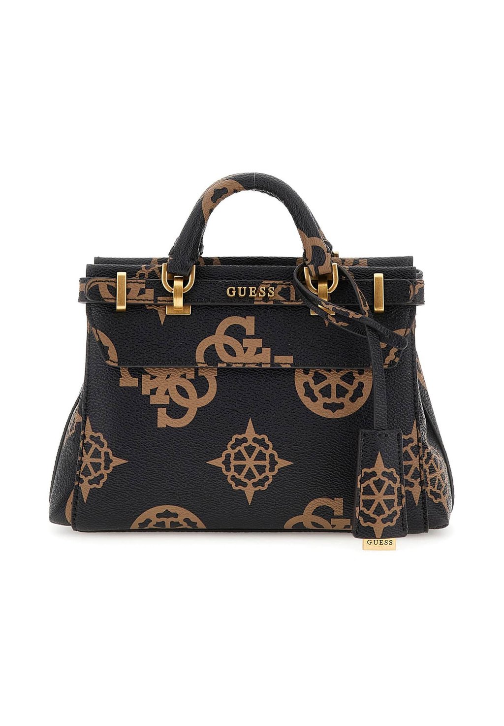 

Сумочка Guess SESTRI LOGO MINI SATCHEL, цвет mocha logo