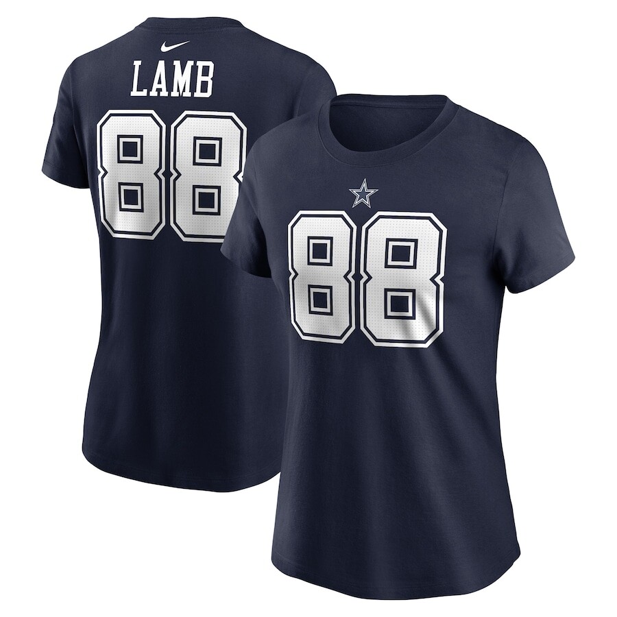 

Футболка с именем и номером Nike Dallas Cowboys, нави