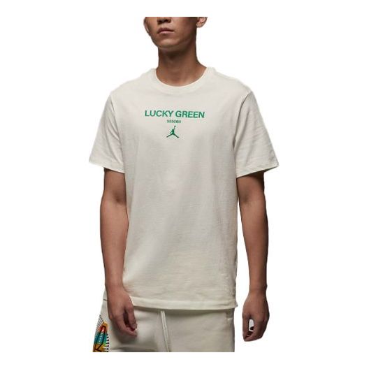 Футболка Air Jordan T-Shirt 'Lucky Green', зеленый