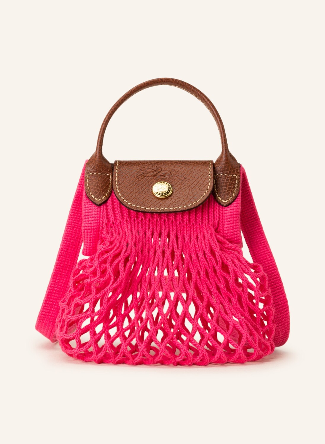

Сумка через плечо LONGCHAMP LE PLIAGE FILET MINI, розовый