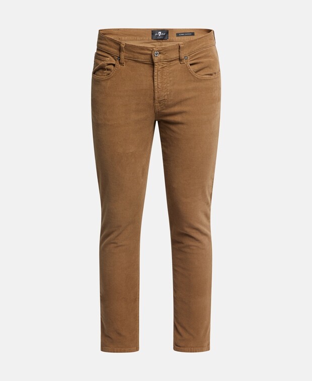 

Вельветовые брюки 7 for all Mankind, коричневый