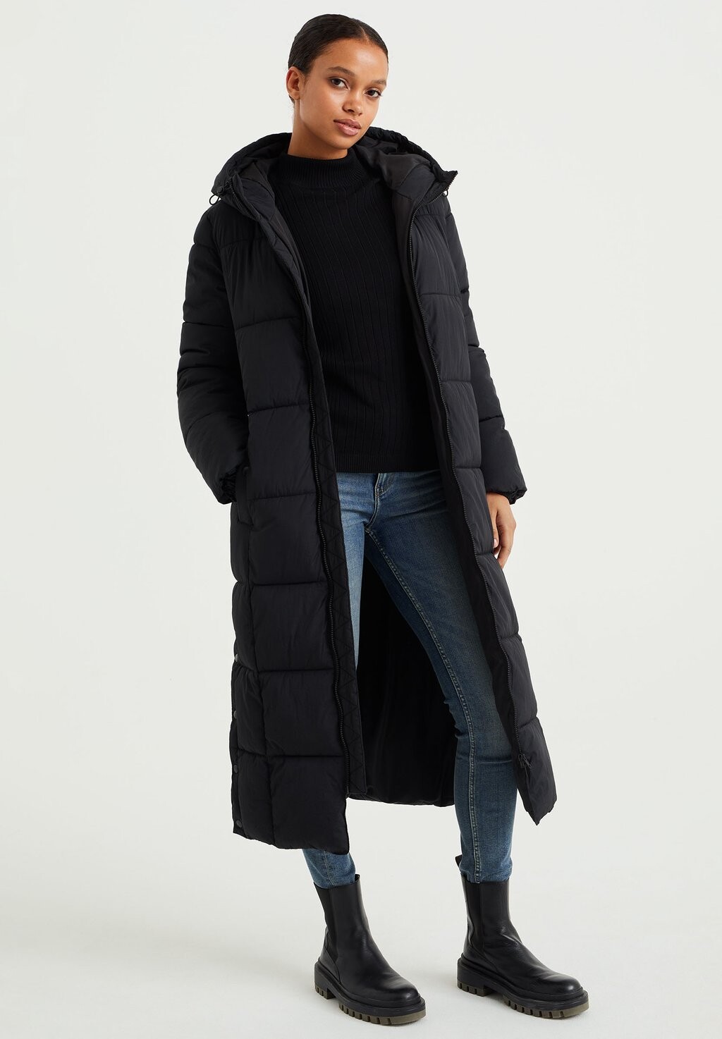 

Зимнее пальто WE Fashion, цвет black