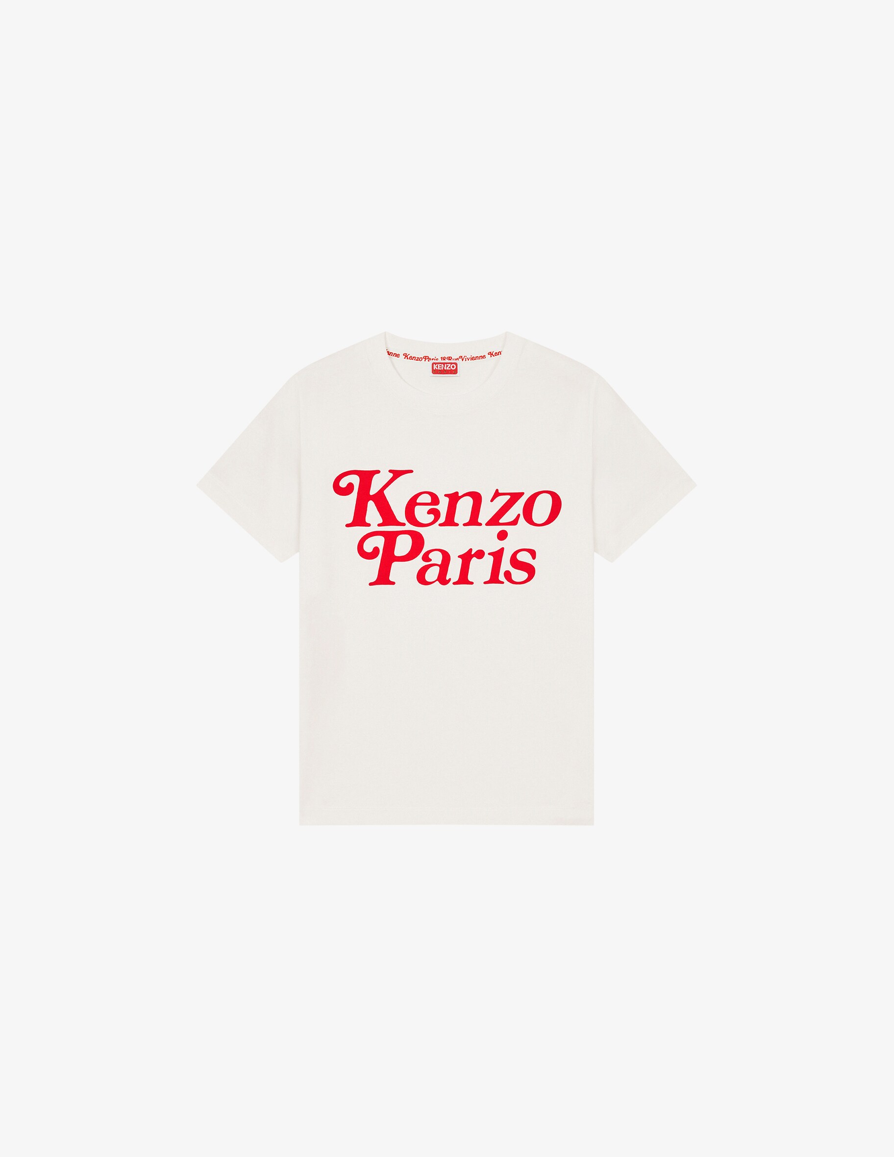 Свободная футболка Kenzo by Verdy Kenzo, белый