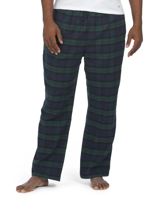 

Фланелевые пижамы Blackwatch Brooks Brothers, зеленый
