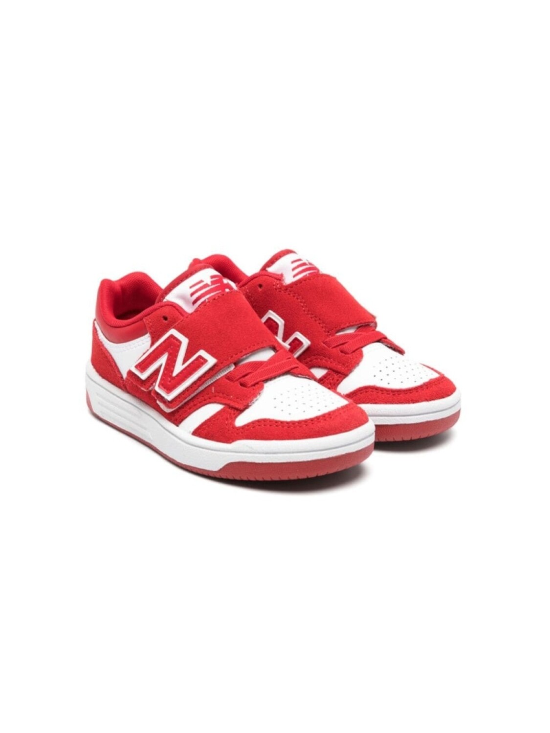 

New Balance Kids кеды 480 на липучках, белый