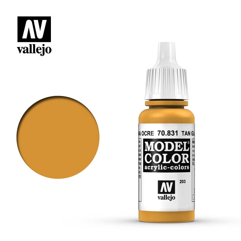 

Миниатюра Vallejo Vallejo Model Color Paint: Tan Glaze