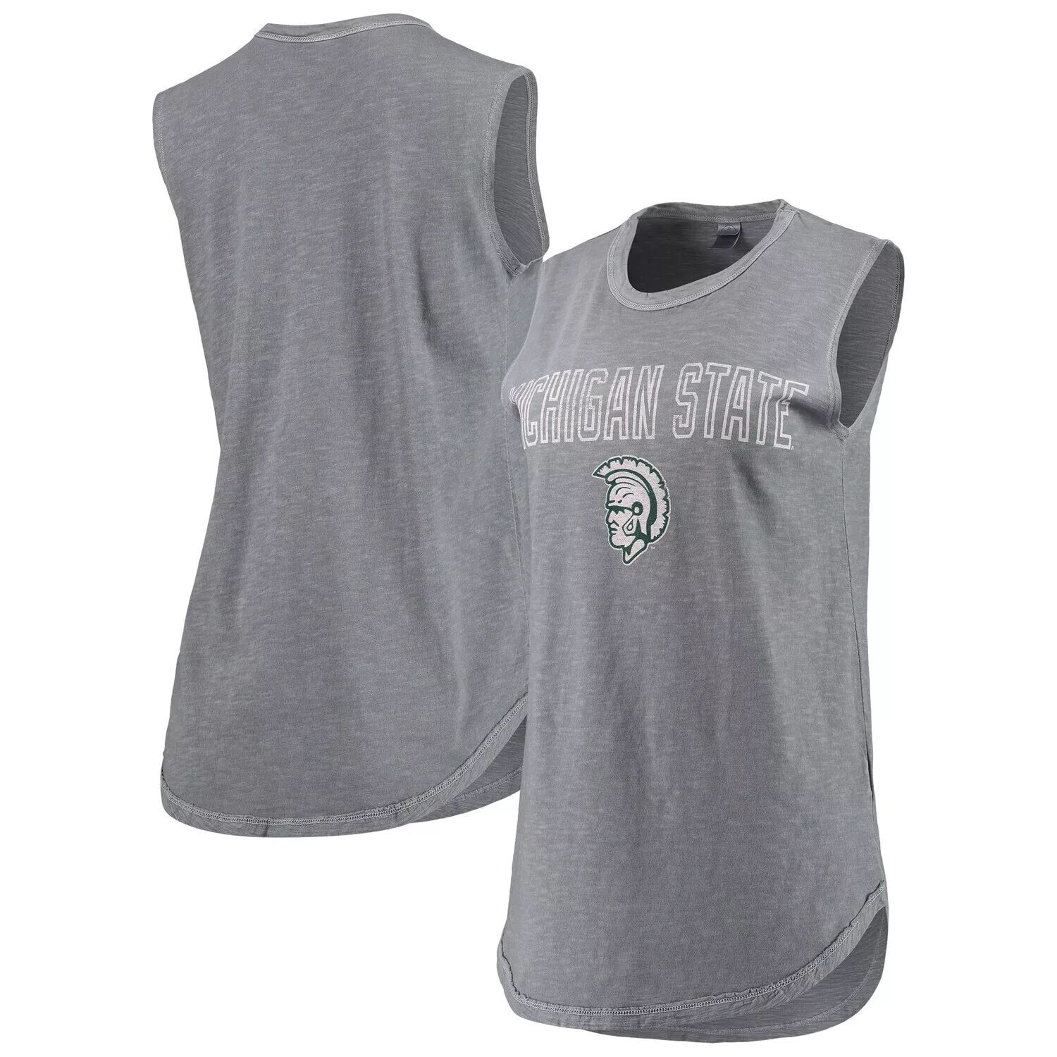 

Женская альтернативная одежда Угольный топ на бретельках Michigan State Spartans Inside Out