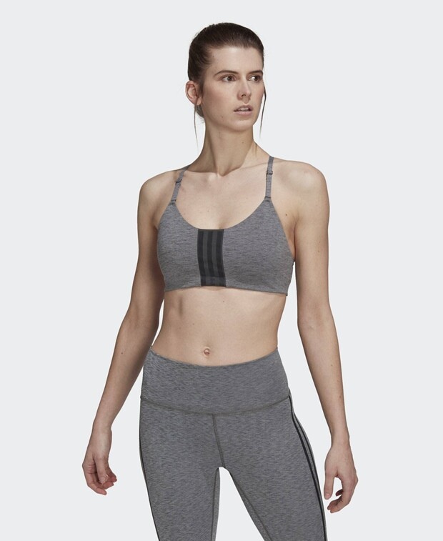 

Мягкий бюстгальтер adidas Performance, серый