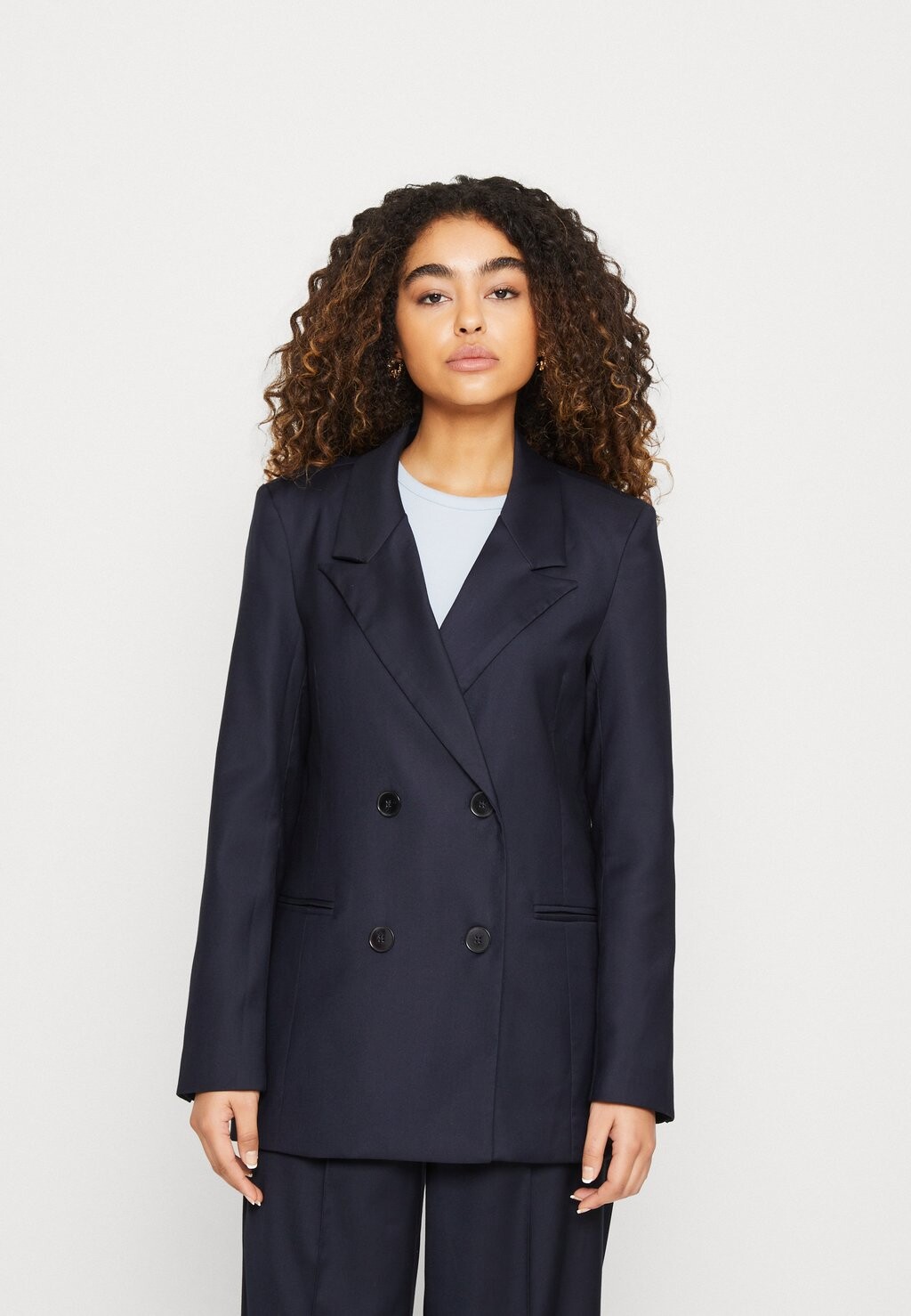 

Короткое пальто Vero Moda, темно-синий