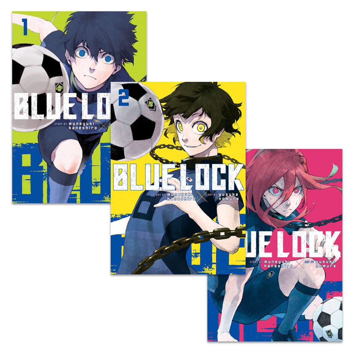 

Манга Blue Lock Manga (1-3) Bundle