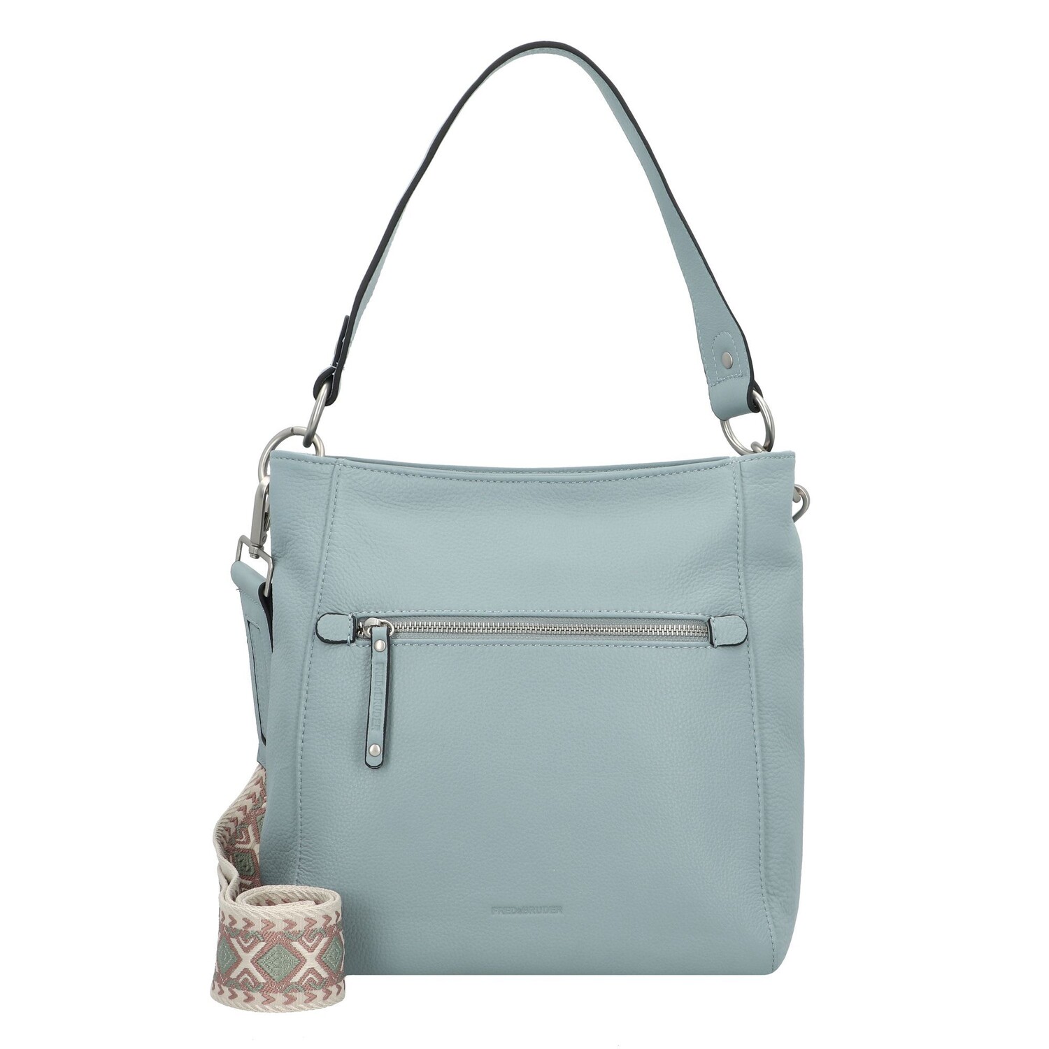 

Сумка через плечо FREDs BRUDER Sha Na Na Leder 26 cm, цвет dusty blue