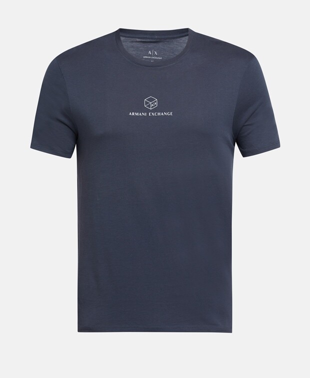 

Футболка Armani Exchange, цвет Caviar Black
