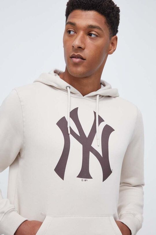 

Толстовка MLB New York Yankees 47brand, бежевый