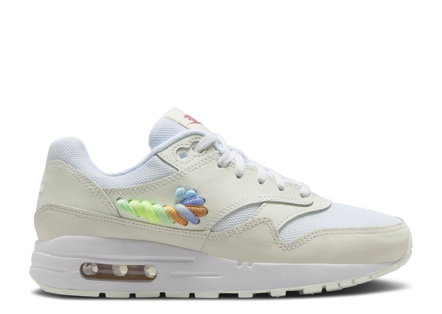 

Кроссовки Nike Air Max 1 SE GS, цвет Rainbow Lace Swoosh