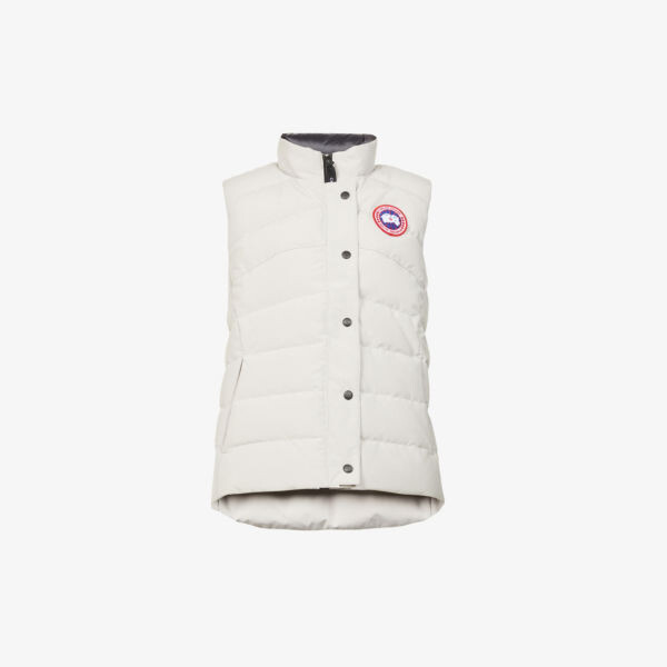 

Стеганый жилет в стиле фристайл Canada Goose, серый