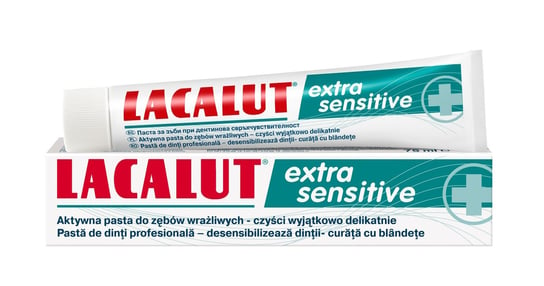 Зубная паста, 75 мл Lacalut, Extra Sensitive, Labovital зубная паста асепта extra sensitive 75 мл