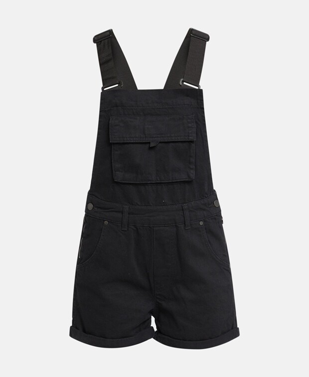 

Комбинезон шорты Superdry, черный
