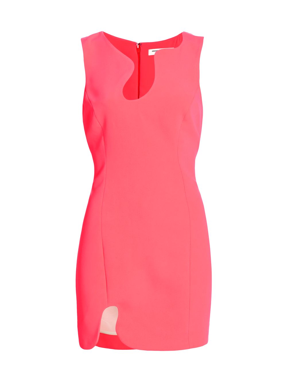 Пазл мини-платье Amanda Uprichard, розовый цена и фото