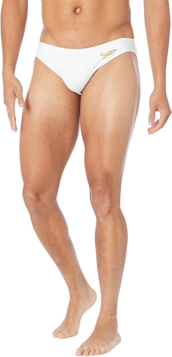 

Трусы Pride Graphic Solar 1 дюйм Speedo, ярко-белый