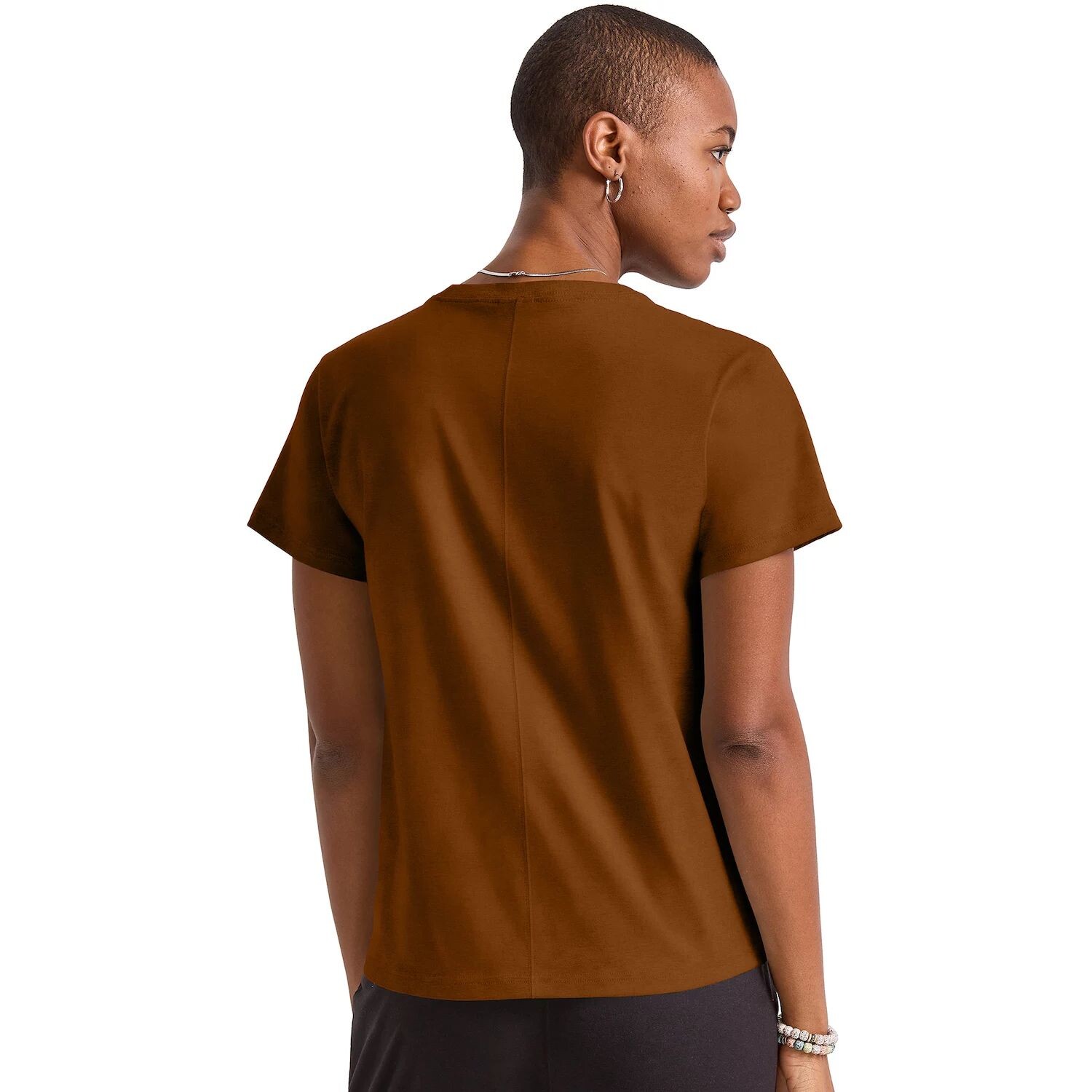 

Женская хлопковая футболка Hanes Originals Hanes
