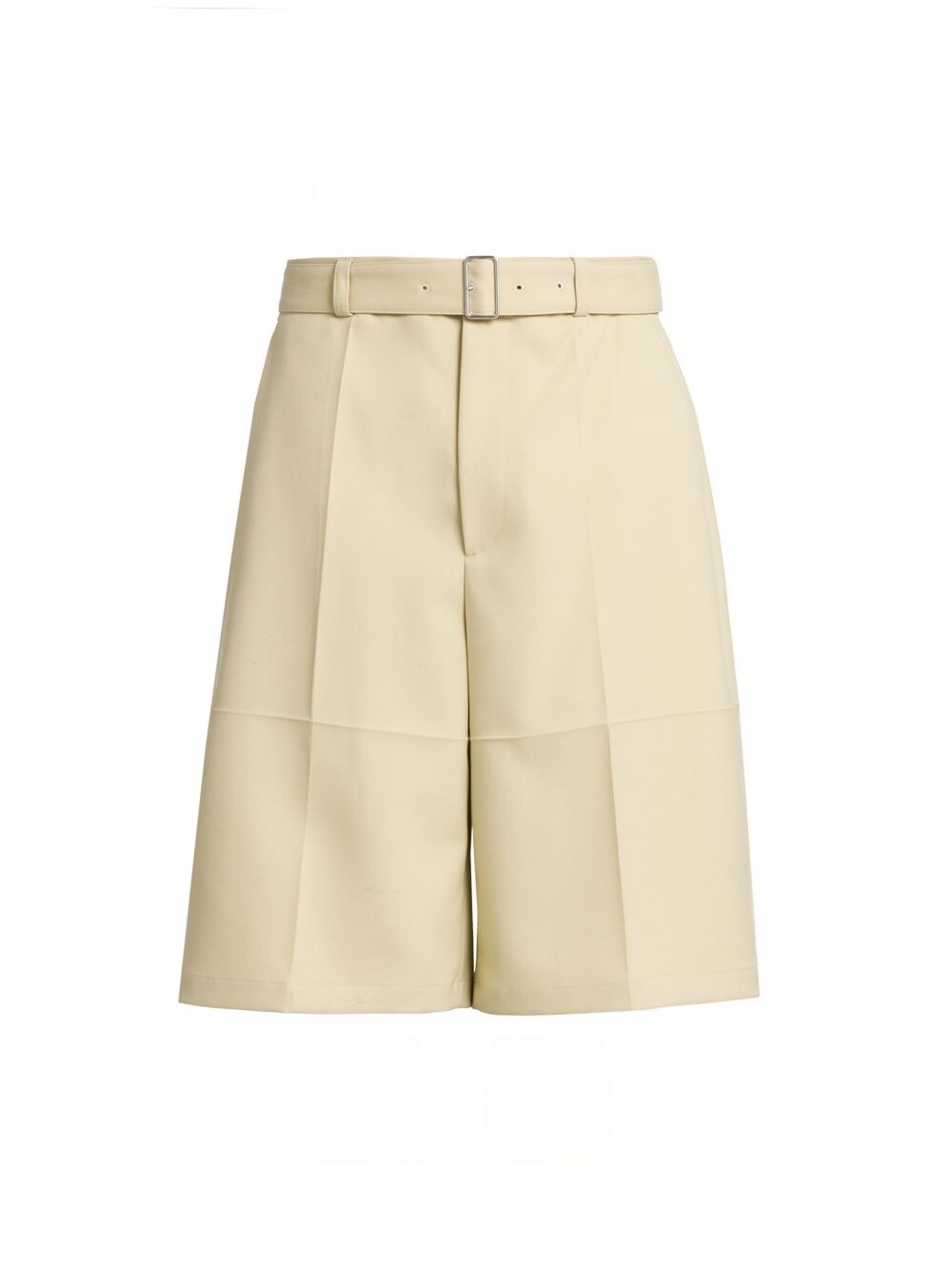 

Льняные брючные шорты с поясом Jil Sander