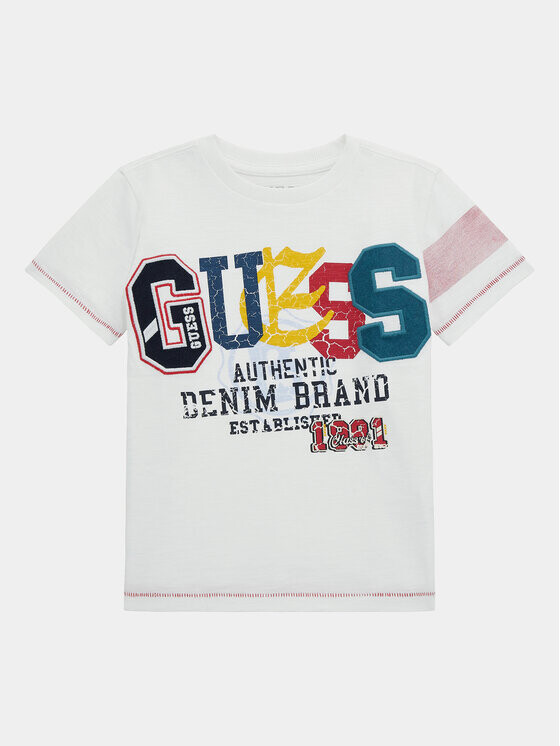 

Футболка стандартного кроя Guess, белый