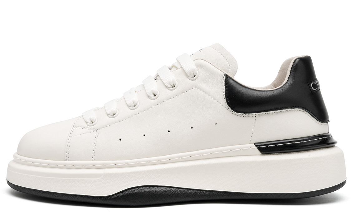 

Кроссовки C°BANNER Skateboarding Shoes Men Low-top White/Black, белый/черный